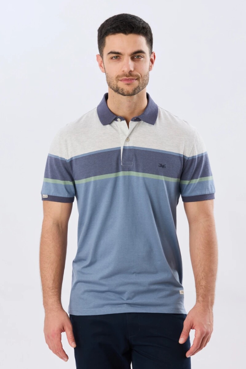 REMERA LEGACY 6183 - GRIS JEANS 