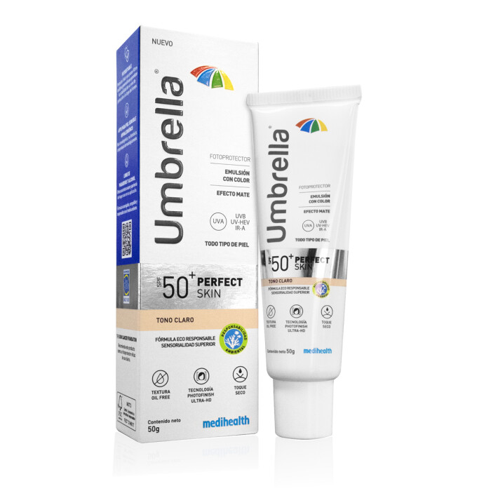 UMBRELLLA PERFECT SKIN TONO CLARO X 50GR única