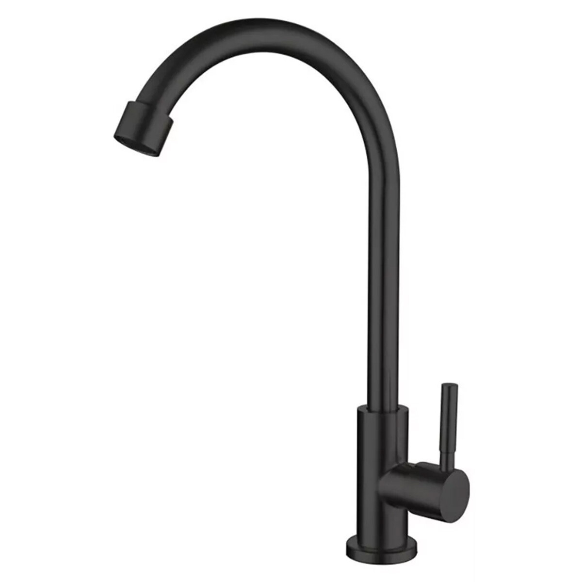 Canilla monocomando para mesada agua fría - NEGRO 