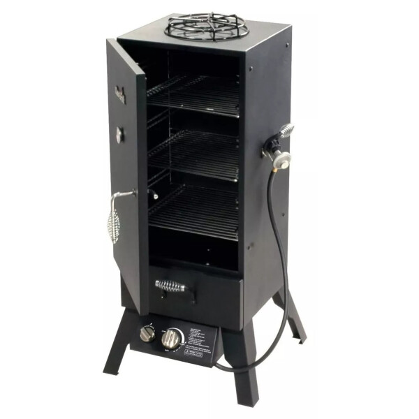 Ahumador Chair Broil A Gas 3 Rejillas Quemador 16500 Btu AHUMADOR A GAS CHAR BROIL 71059