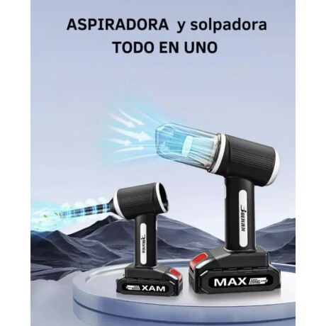 Aspiradora Inalámbrica Goldtech de Auto con Soplador Negro