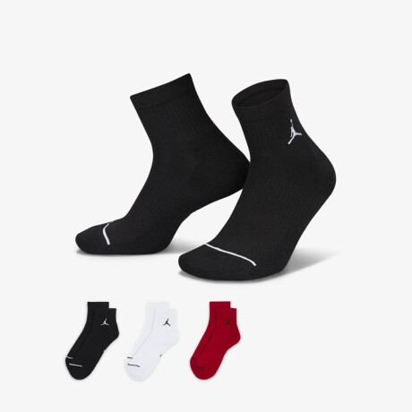 Media Nike Moda Unisex Jordan Everyday Crew Socks 3par S/C