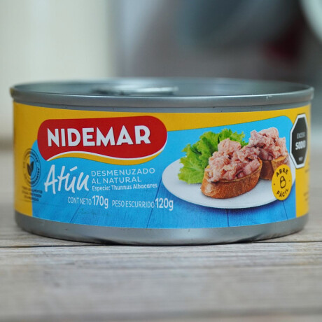 ATUN DESMEN NATURAL 170G NIDEMAR ATUN DESMEN NATURAL 170G NIDEMAR