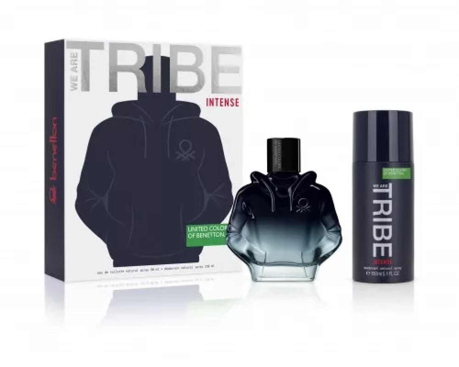 Perfume Benetton Tribe Estuche 90Ml+Deo 