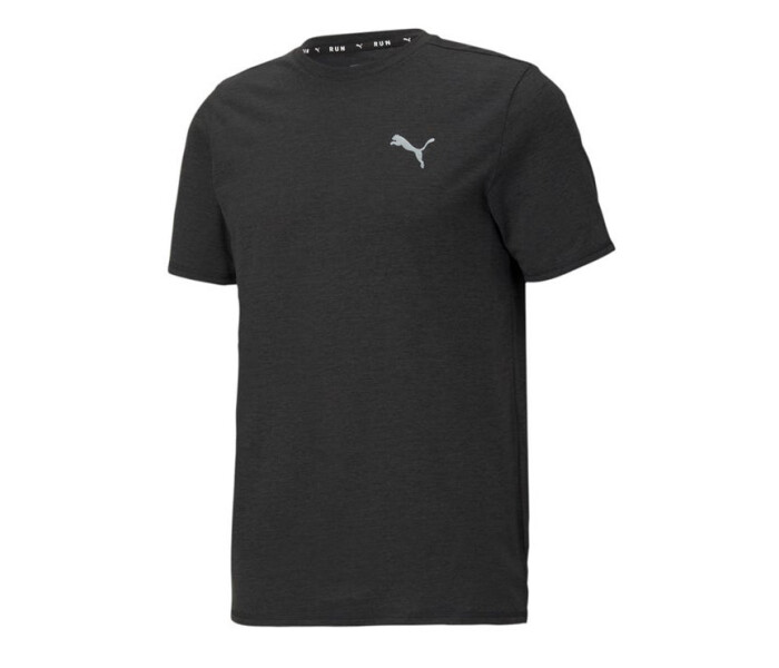 Remera Performance Heather Negro