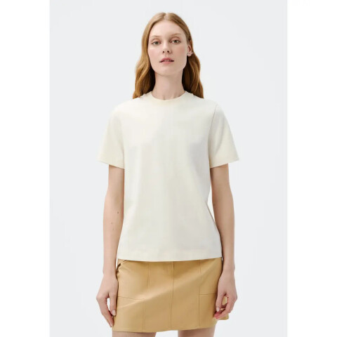 BLUSA FEM CAQUI CLARO