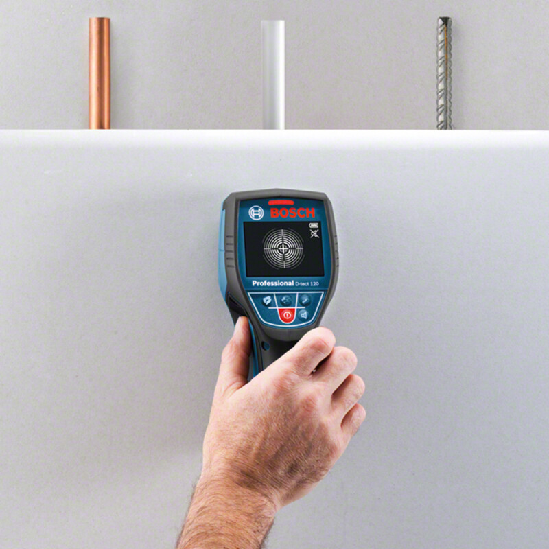 Detector y escáner de Materiales Bosch hasta 120 mm D-TECT 120 2 años / Bosch Unica