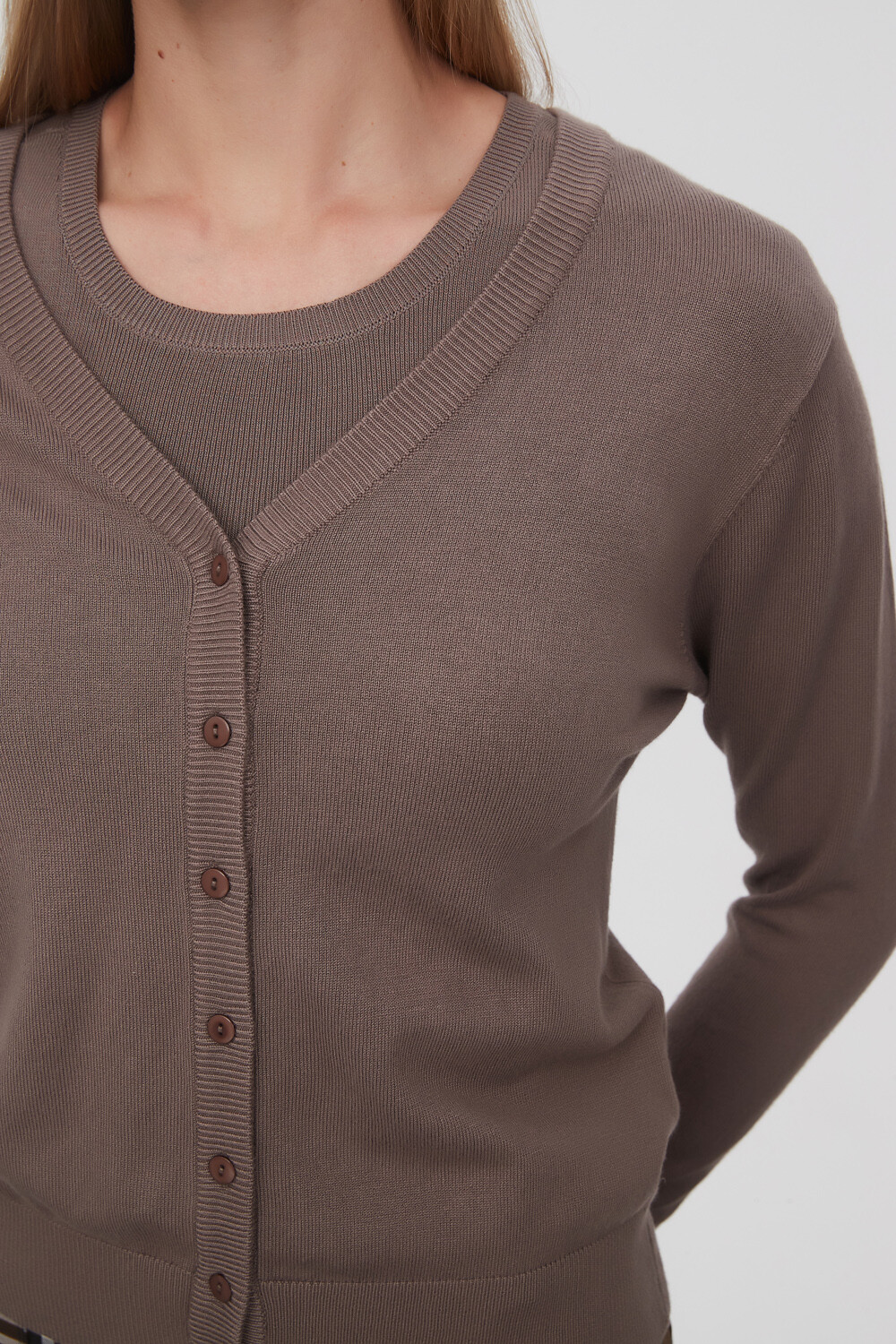 Saco Peri Taupe / Mink / Vison