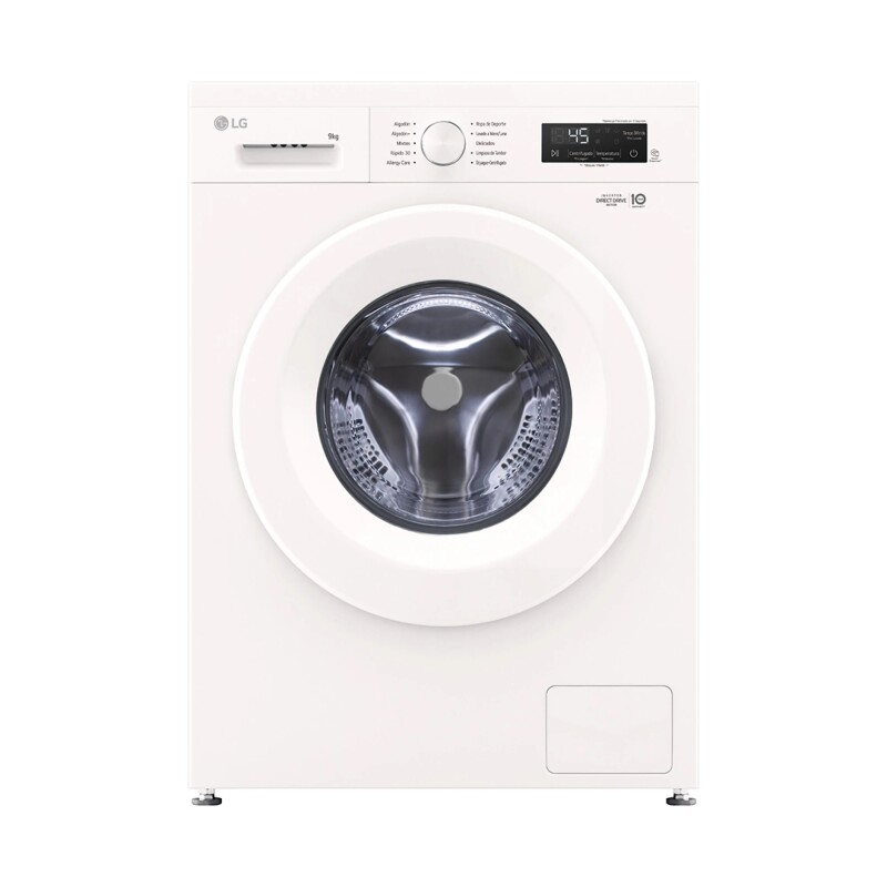 Lavarropas frontal LG inverter 9Kg WM9GWVFS6 Lavarropas Frontal Lg Inverter 9kg Wm9gwvfs6
