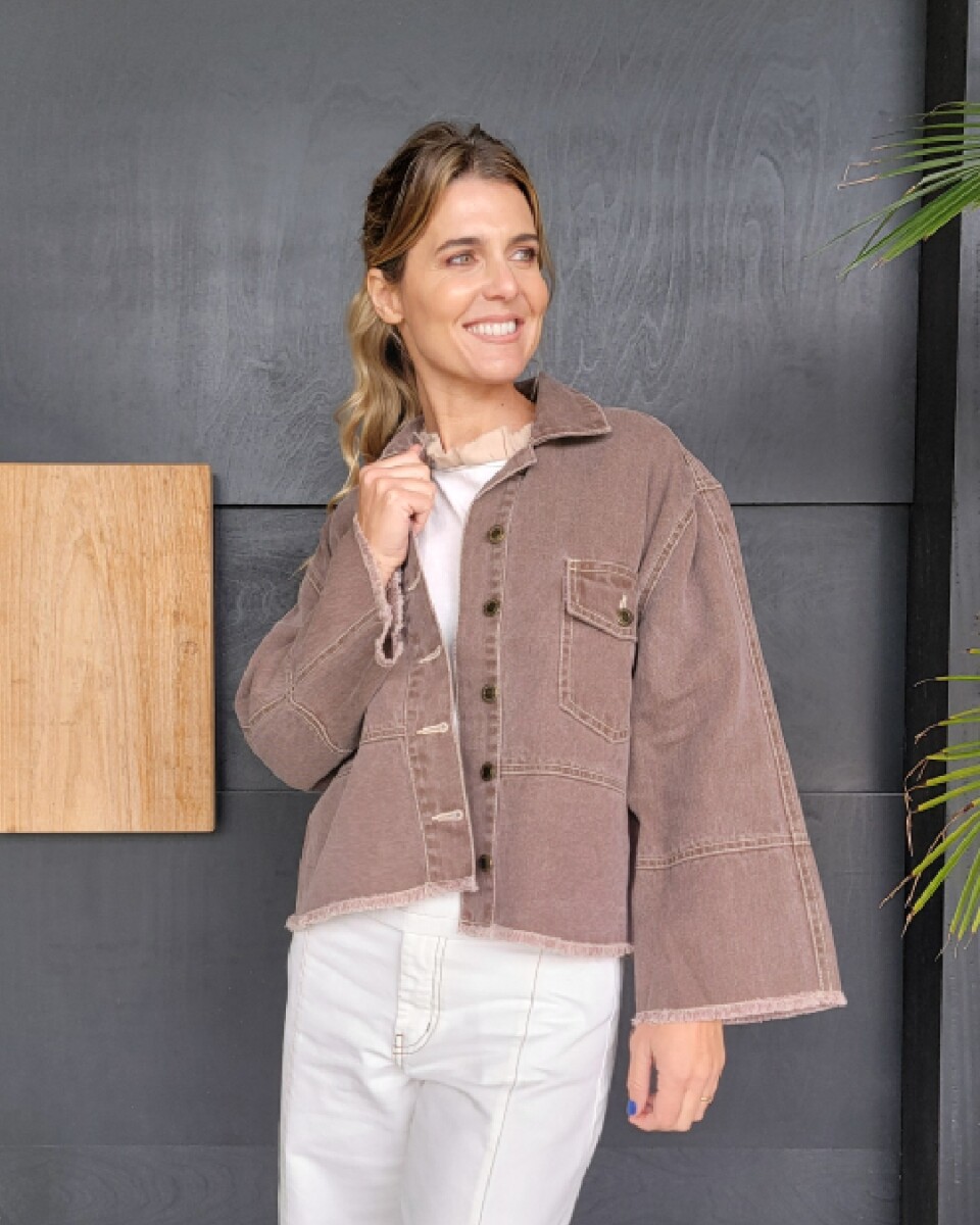 Sobrecamisa Tenerife - Denim Tostado 