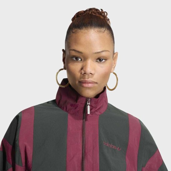Campera Adidas Blocking Rojo
