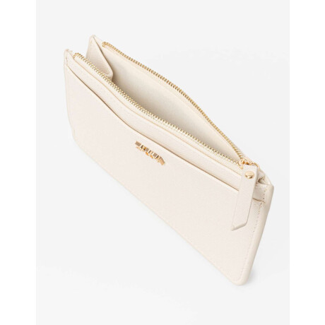 Billetera Formato Fichero Blanco Crudo