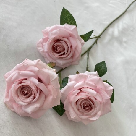 Rosa Tres Flores Rosa Claro