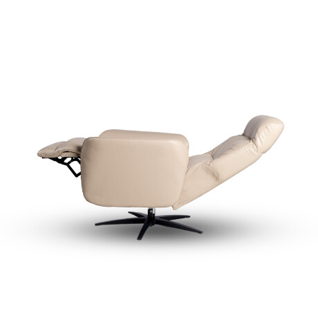 Butaca Space (Reclinable eléctrica) - Cuero Básico 519 (Beige)