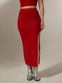 Falda Supin Rojo Coral