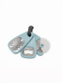 UTENSILIOS DE COCINA SET X 3 VERDE