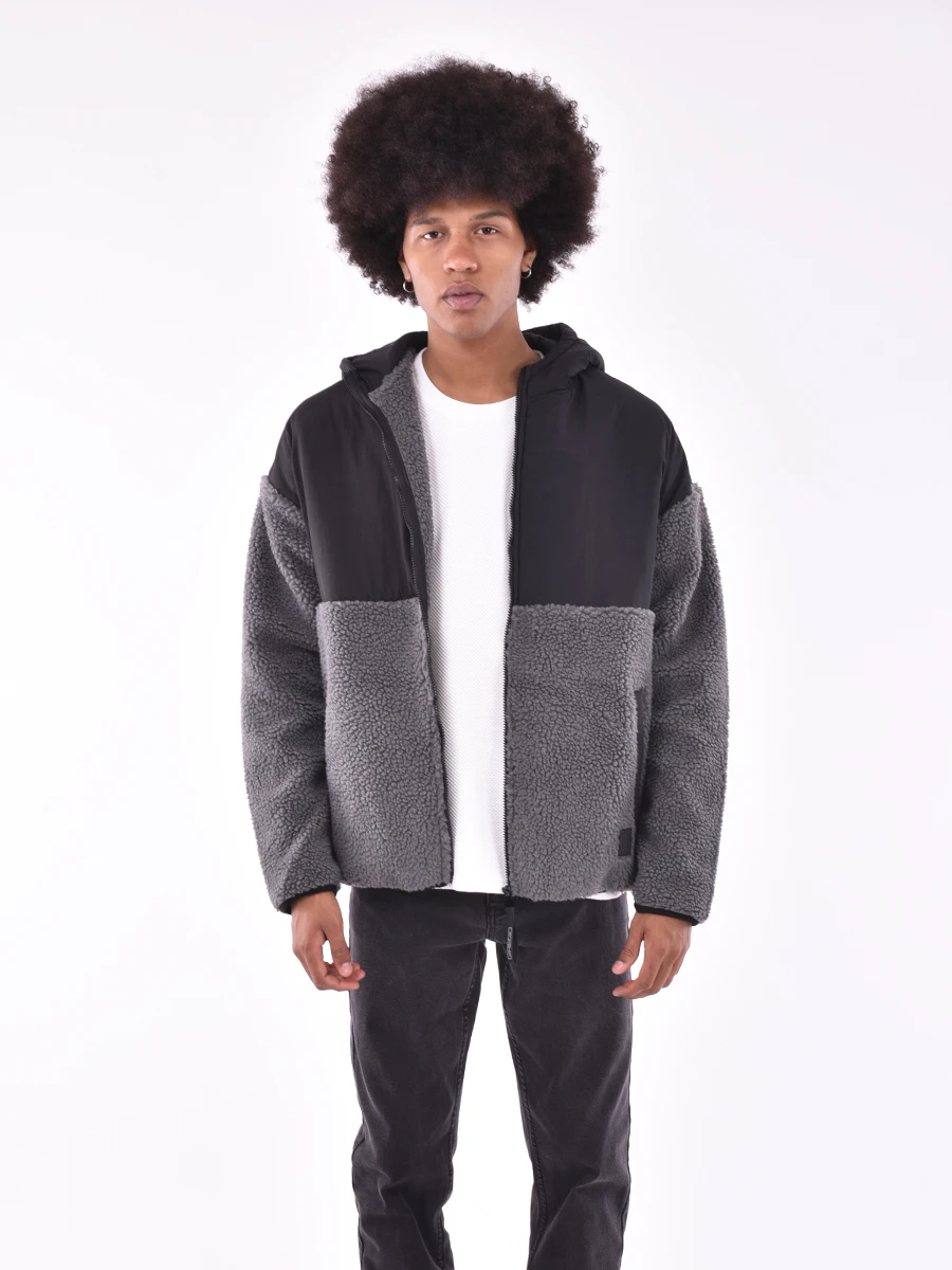 CAMPERA OYU - GRIS OSCURO 