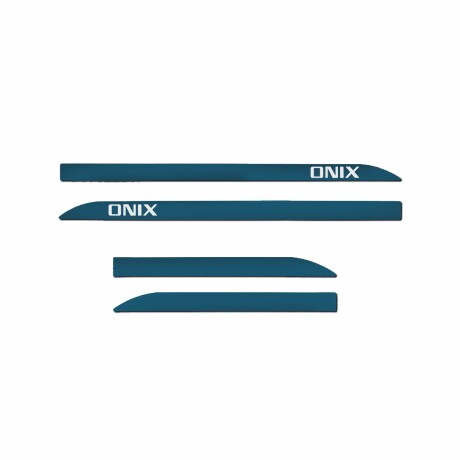 Bagueta Para Chevrolet Onix - Color Azul Bagueta Para Chevrolet Onix - Color Azul