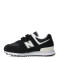 Championes de Niños New Balance P574 Velcro Negro - Blanco