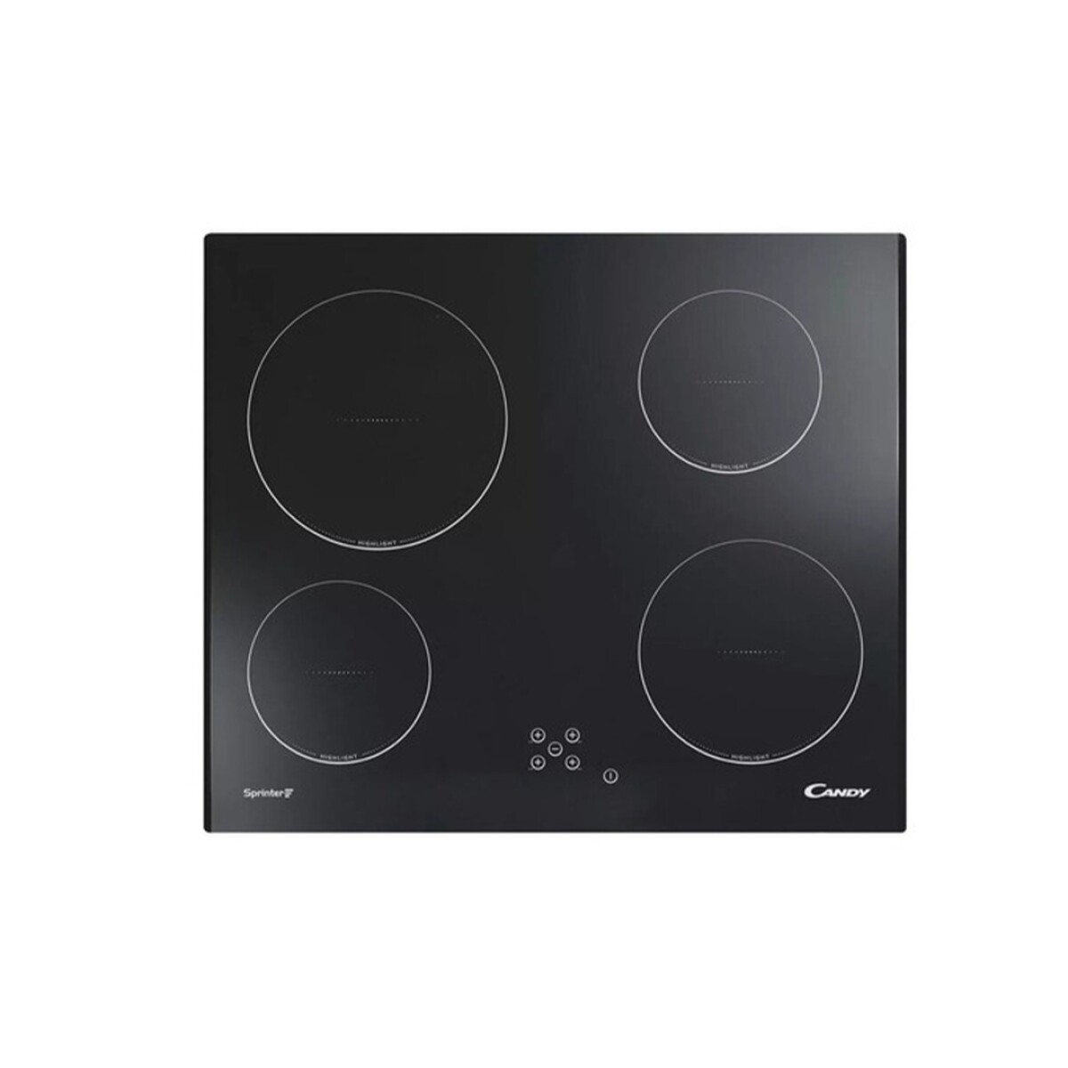 Anafe Eléctrico Candy CH64CCB Vitrocerámica 4 Zonas 