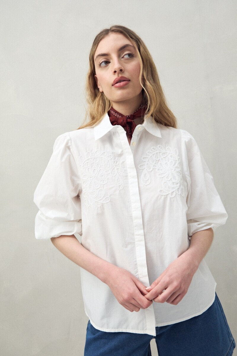 CAMISA CORDEL Blanco