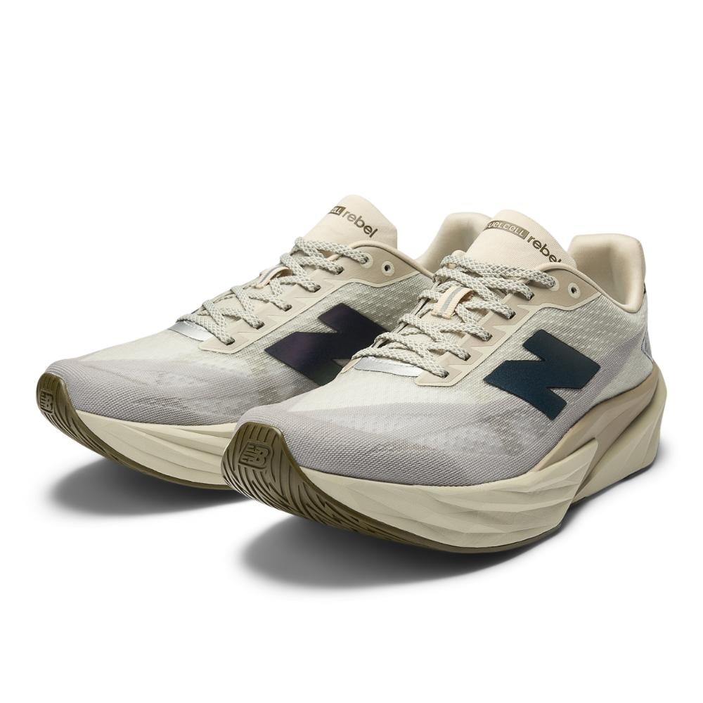 Zapatillas Running Rebel V5 Hombre Beige