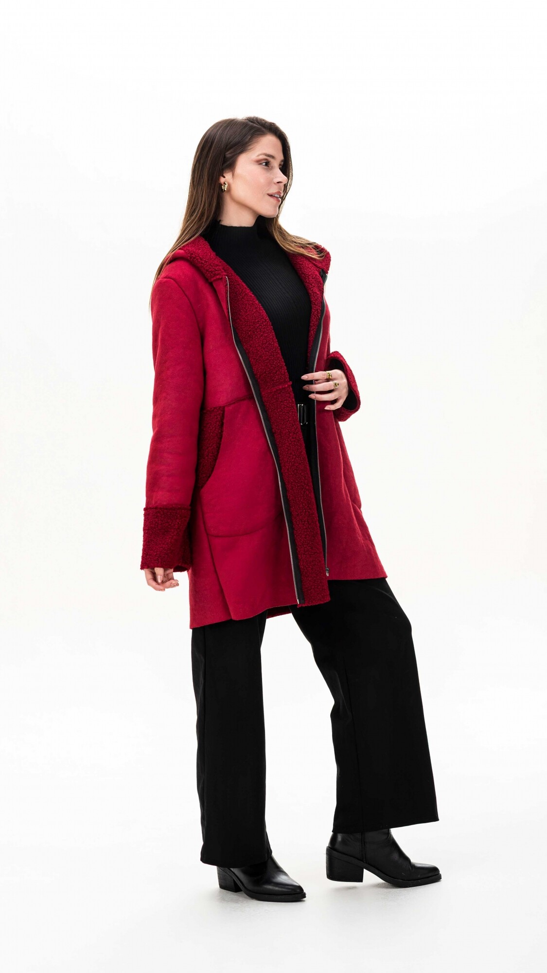 Chaqueta Turín Bordó