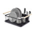 Escurridor Seca Platos Vajilla De Metal Asa De Madera Cocina Imback Color Negro Escurridor Seca Platos Vajilla De Metal Asa De Madera Cocina Imback Color Negro