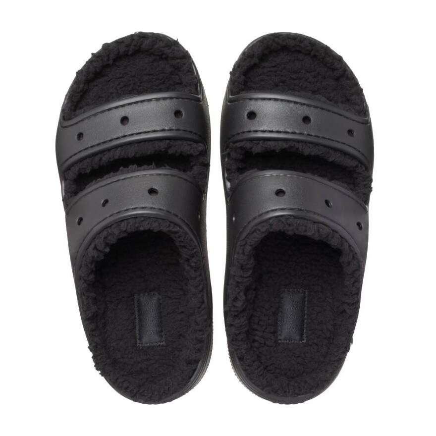 Sandalias Crocs Classic Cozzzy Sandal - Unisex Black/black
