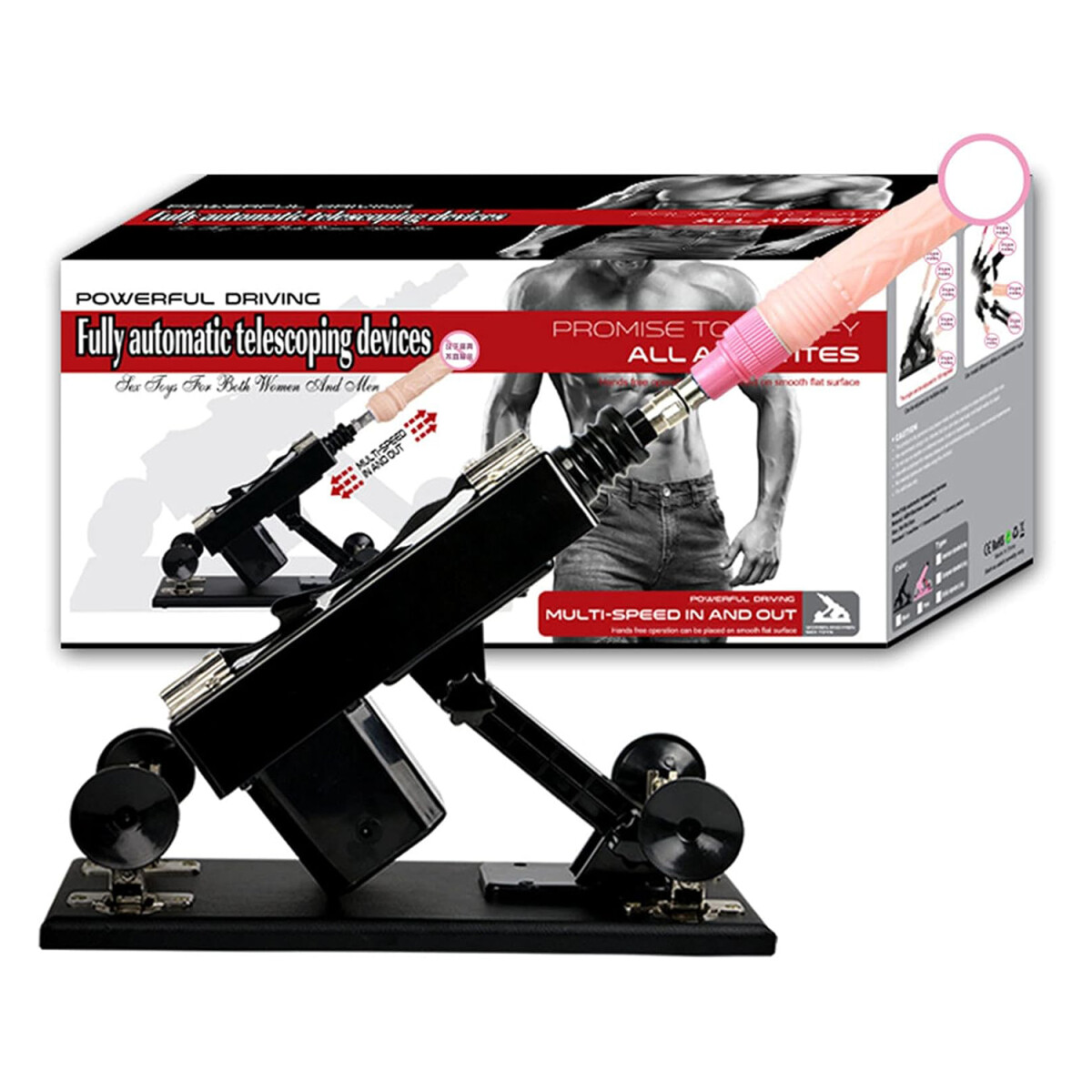 Sex Machine Telescópico Automático 