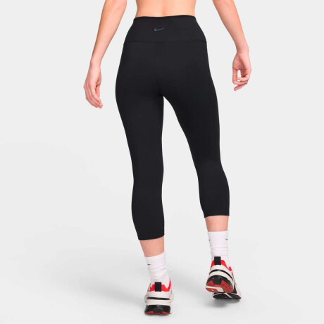 Pantalón Largo Nike One High-Waisted Crop Leggings De Mujer Negro