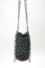 MOONLIGHT BEADED POUCH Gris