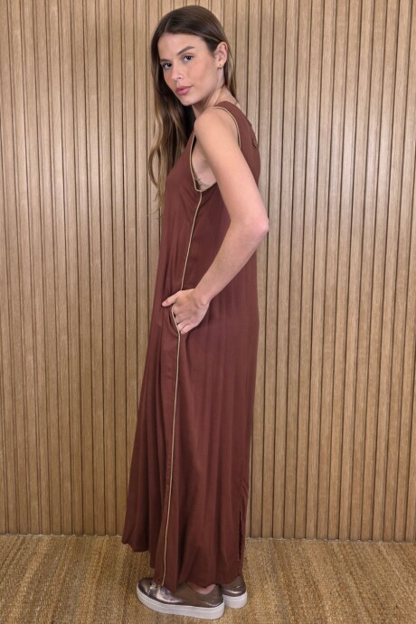 Vestido Mula Chocolate