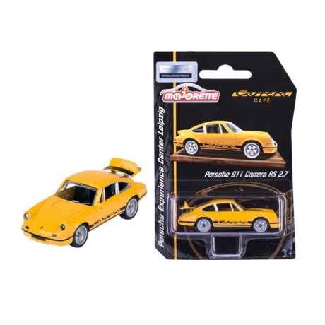 Majorette - Premium Porche 911 Carrera auto de 7,5 cm. UNICO 001
