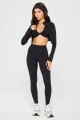 Top Pureluxe Plunge Low Impact Bra Mujer Black