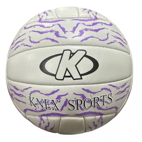Pelota de Volley Knex Gris/Violeta/Blanco BLANCO