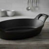 Asadera oval hierro 28x15x4 cm SANTANA Asadera oval hierro 28x15x4 cm SANTANA