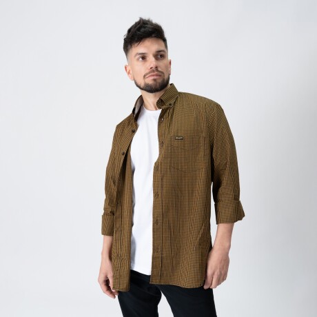 Camisa Wrangler de Hombre - PLAID SHIRT - WLS001UR Sin color