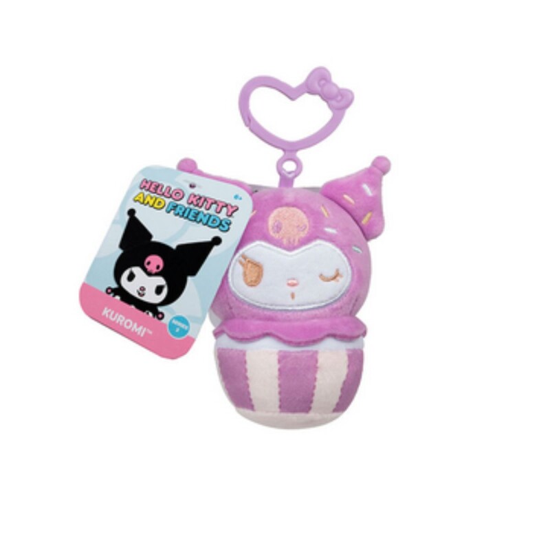 Llavero de peluche Hello Kitty 10cm Kuromi