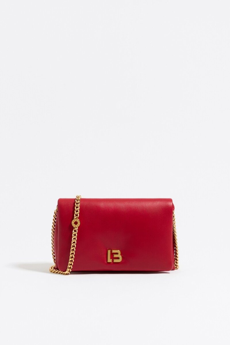 BOLSO SOLAPA MINI PIEL NAPA 