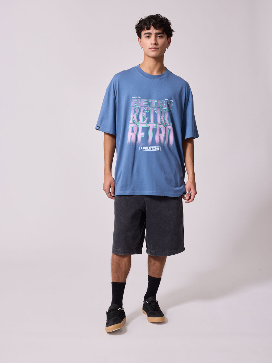 T-SHIRT MOYA DIXIE Azul Piedra