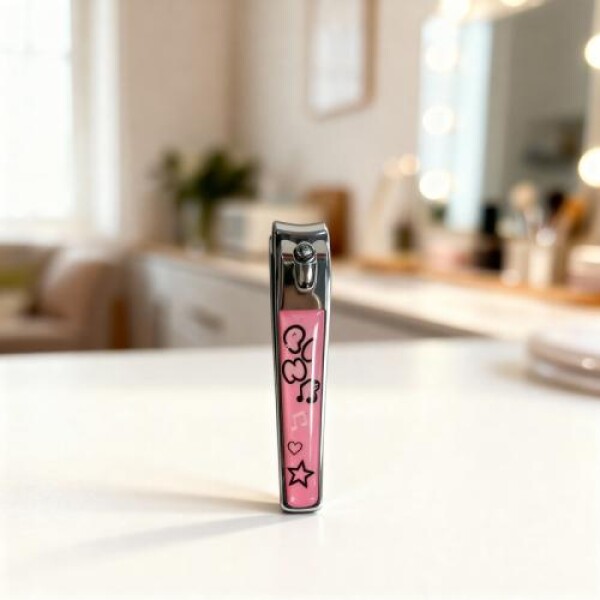 Cortauñas pink party rosa