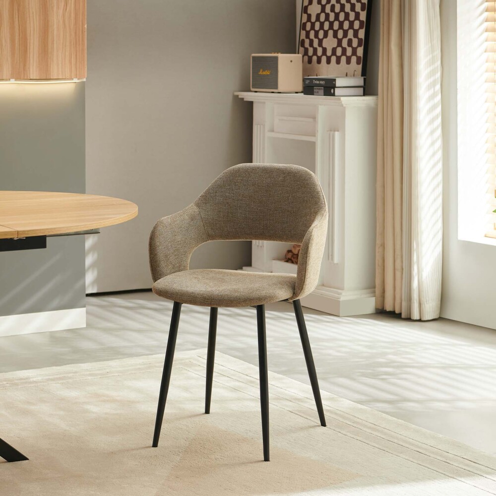 JUEGO DE COMEDOR MDF-Y-METAL DARIA