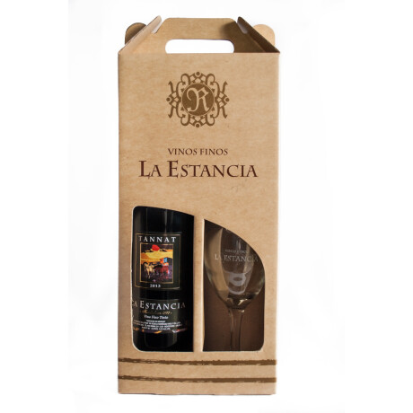 VINO LA ESTANCIA PACK X 1 BOT VCP + COPA (BEIGE) VINO LA ESTANCIA PACK X 1 BOT VCP + COPA (BEIGE)