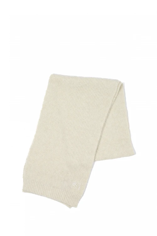 Bufanda tejida Beige