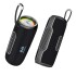 Parlante Bluetooth Portátil Miccell SP40 Recargable Luz RGB Variante Color Negro