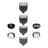 Máquina corta pelo GAMA inalámbrica con accesorios Negro/Plata