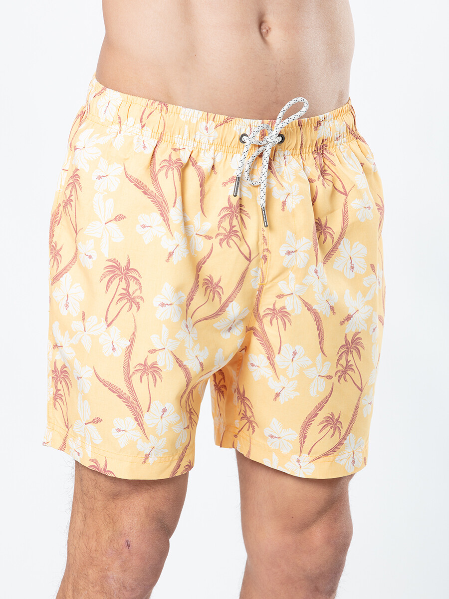 SHORT DRAKO RUSTY - Mostaza 