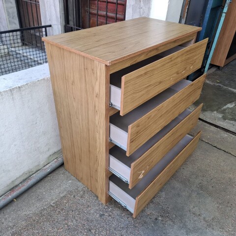 [OUTLET] Comoda Cajonera Carla para Dormitorio 4 Cajones con Rieles Telescópicos - Marrocos [SOLO RETIRO EN EL LOCAL] [OUTLET] Comoda Cajonera Carla para Dormitorio 4 Cajones con Rieles Telescópicos - Marrocos [SOLO RETIRO EN EL LOCAL]