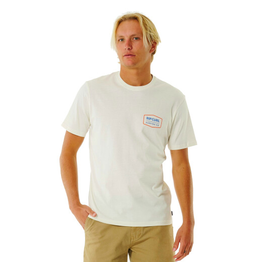 Remera Rip Curl Marking - Blanco Remera Rip Curl Marking - Blanco